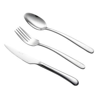 onlycook 304不锈钢西餐餐具刀叉牛排专用家用叉子勺子切牛扒餐刀