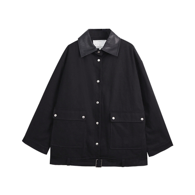 VeegaChic高密重磅水洗工装夹克