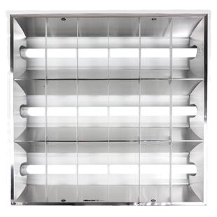 雷士照明led平板灯办公灯盘600x600集成吊顶工程格栅石膏矿棉板灯