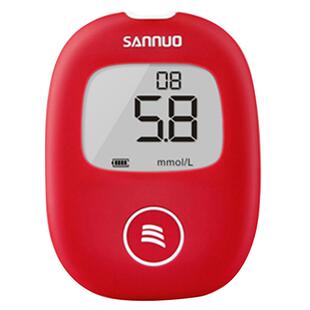 三诺安稳加+血糖试纸片血糖测试仪家用精准测血糖仪器100试条医用