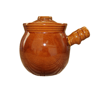 单把土砂锅瓦罐炖锅汤煲炖煲陶瓷单柄汤粥煲米线锅瓦罐煲汤熬中药