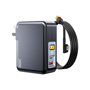 【国家3C认证】岛孚240W氮化镓三口充电器适用200W雷蛇Razer灵刃14/15标准版精英版/16/17便携电源适配器230W