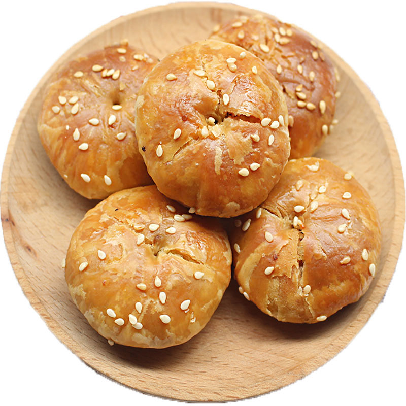 百里青禾黄山烧饼1份8个梅菜扣饼梅菜饼酥饼伴手礼安徽小烧饼美食