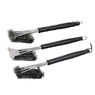 清洁刷烧烤不锈钢丝刷烧烤网架子烤炉铁刷子烤刷清洗去污专用刷子