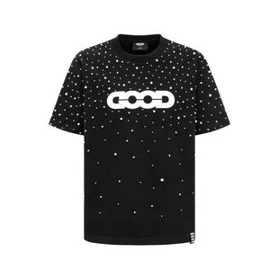 【官方正品】GOODBRAND 散乱珍珠LOGO短袖T恤 情侣装 男女同款