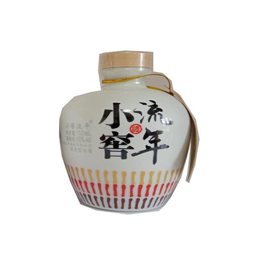 整箱白酒绵竹酒类小窖流年100毫升46度浓香型白酒纯粮正宗老酒水