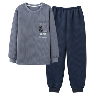 针织夹棉俞兆林不起球不褪色男