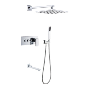 暗藏暗装花洒恒温入墙式浴室家用天幕预埋嵌入式卫浴淋浴龙头套装