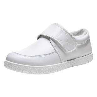 回力护士鞋女新款冬季棉鞋加绒鞋子保暖专用医护鞋女款软底小白鞋