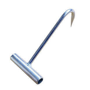 T型钩 烧烤猪肉挂钩拉货羊牛肉铁手勾肉钩子菜篮子丁字勾窨井盖钩