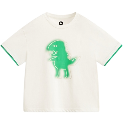 MQD童装男童短袖T恤POLO衫夏季新款儿童宝宝上衣圆领儿童打底衫