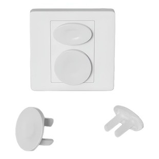 儿童防触电插座保护盖宝宝安全塞电源孔防护罩加厚绝缘家用通用型