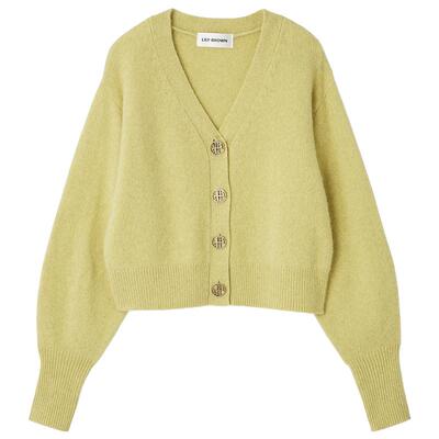 LILYBROWNV领百搭羊毛针织开衫