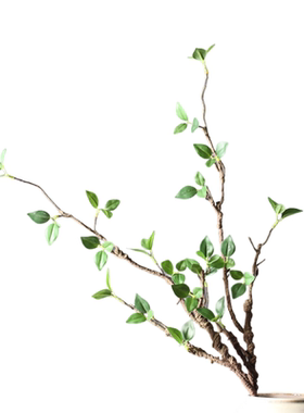 手感米兰叶仿真花绢花绿植装饰品