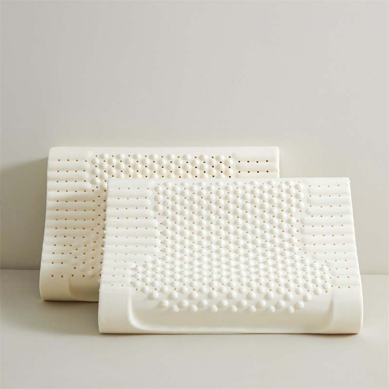 泰国天然乳胶枕成人乳胶护乳胶儿童枕芯颈椎枕礼盒装枕头学生