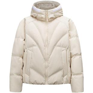 安踏六度芯短款羽绒服女款冬季鸭绒棉服面包服保暖外套162548910