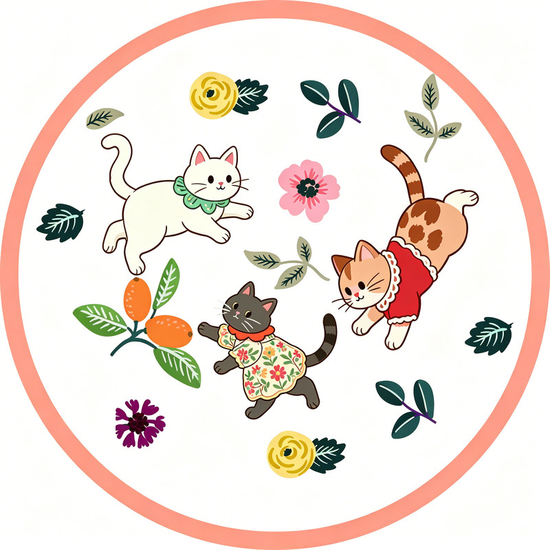 卡通透明地垫静音耐磨熊猫椅垫