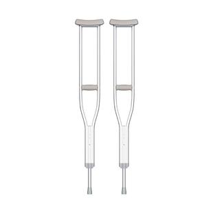 拐杖年轻人骨折腋下拐防滑老人医用拐棍脚踝康复走路双拐杖助行器