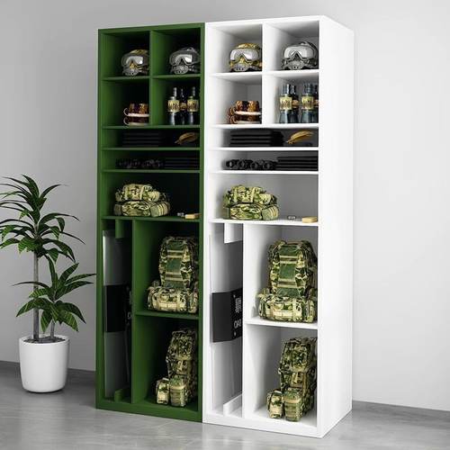 单人装备柜背囊头盔盾牌组合柜携行器材柜防爆存放物资柜