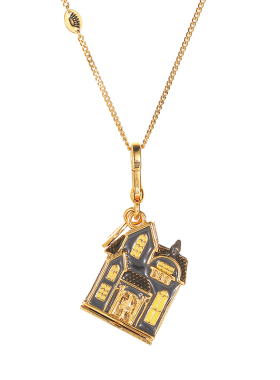 可打开别墅房子南瓜吊坠