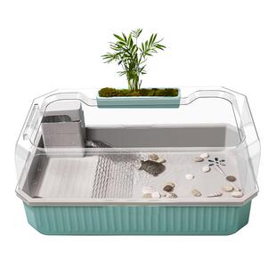 北秋云乌龟缸造景过滤器家用大型水陆两用鳄龟专用乌龟饲养生态缸