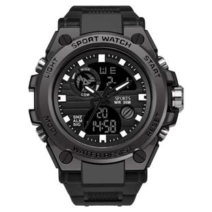 青少年运动手表男款防水多功能电子表夜光中学生高中生手表男士潮