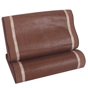 藤席60x40厘米成人乳胶枕枕套冰丝凉席夏季儿童50*30cm记忆枕头套