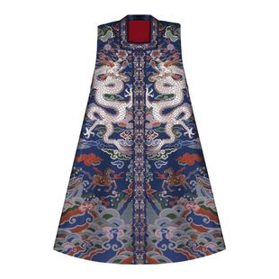 囿春【上衣六六折清仓】龙马精神 方领 罩甲织金仿妆花  明制汉服