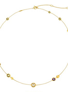 GXIAOXIAO拉丝百搭气质轻奢项链