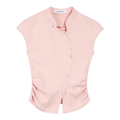 优雅大气新中式上衣修身女