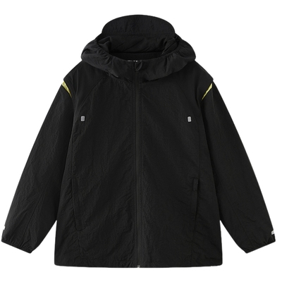 【三防】MQD童装男童连帽外套2025秋季新款儿童户外骑行反光外套