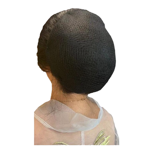 汉服假发唐风大头化妆师专用垫发球全发丝扁平后脑勺软垫发包新娘