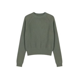 Lorene毛衣女2025秋冬新款羊绒毛衣休闲简约羊毛衫宽松针织衫女