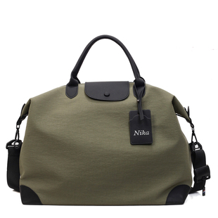 2025新款短途旅行包女士轻便出差行李包男大容量单肩包运动健身包