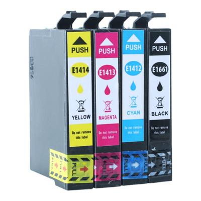 信印适用爱普生EPSON ME33 ME350 ME620F打印机T141墨盒epson T1411 ME330 ME960 ME35 ME350喷墨打印机彩色