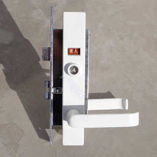 有人无人锁指示锁 火车厕所门锁 卫生间锁显示门锁移动厕所门锁