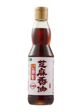 龙溪一滴香白芝麻香油405ml