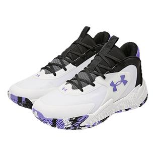 安德玛童鞋25年秋冬新款儿童强力篮球鞋高弹力男女童休闲运动鞋