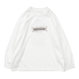 男童长袖T恤2025秋季新款自制中大童韩版宽松上衣儿童纯棉打底衫