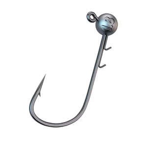 黑坑杀手小克重微铅头钩大钩门精细钓wacky缓沉鲈鱼鳜鱼竞技鱼钩