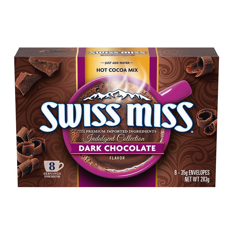 【U先】Swiss Miss美怡可进口浓情巧克力粉饮品可可粉（黑巧味）