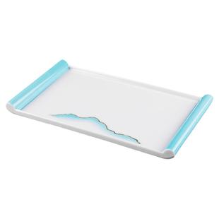 A8密胺仿瓷碗圆形汤碗面碗加厚创意塑料盘子长方形商用食品级餐具