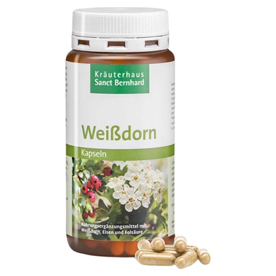 秒发德国代购Sanct天然山楂胶囊强健心脏保护神搭配辅酶Q10功效佳