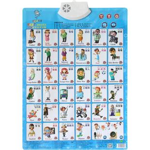 有声挂图儿童早教启蒙幼儿点读发声玩具宝宝看图识字学汉字认字