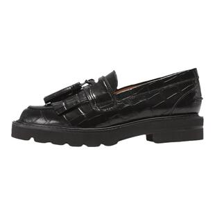 Stuart Weitzman 女士流苏装饰单鞋乐福鞋皮鞋 MILA LIFT