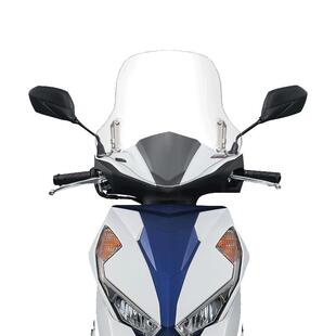 适用于五羊本田NX125加厚进口PC前风挡改装配件挡风玻璃挡风板