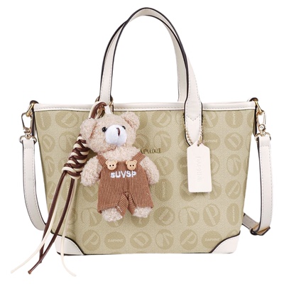 达芙妮Daphne2025新款托特包女士时尚百搭手提包通勤斜挎菜篮子包