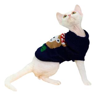 2025新款可爱胖猫咪专用过冬衣服加厚阿比公猫无袖毛衣德文猫衣服