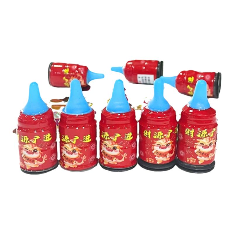 小禮炮迷你拉炮禮花彩帶裝飾生日噴花筒結(jié)婚過年布置直播拍照道具