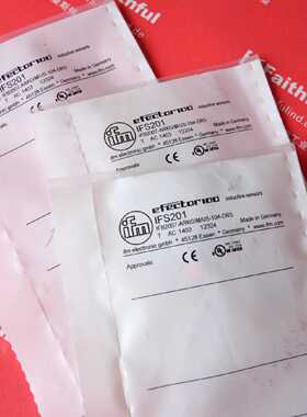 议价IFM IFS201 易福门全新电感式传感器 IFB2007-ARKG/M/US-104-
